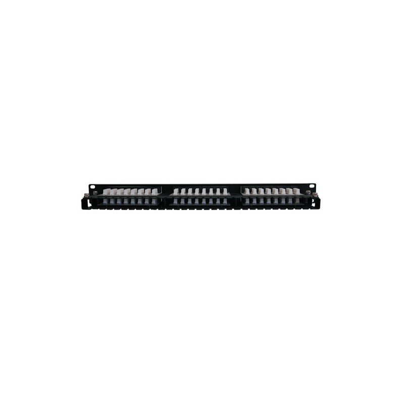 48-Port 1U Rack-Mount Cat6 High Density 110 Patch Panel, 568B, RJ45 ...