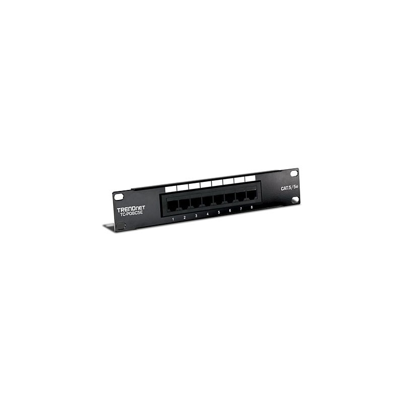 Trendnet 8 Port Cat5e UTP 10&amp;quot; SoHo Patch Panel