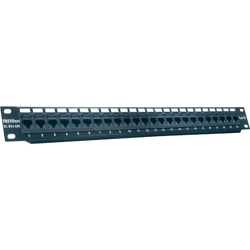 Trendnet 24 Port Cat5e UTP RJ45 Patch Panel Trendnet 24 Port Cat5e UTP RJ45 Patch Panel