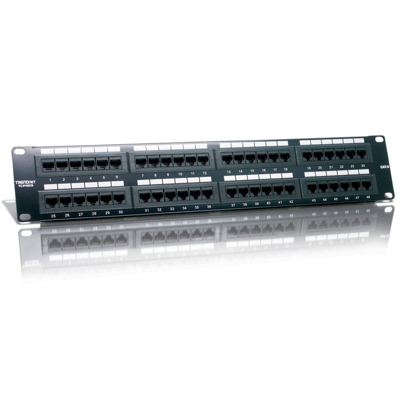 Trendnet 48 Port Cat6 UTP RJ45 Patch Panel