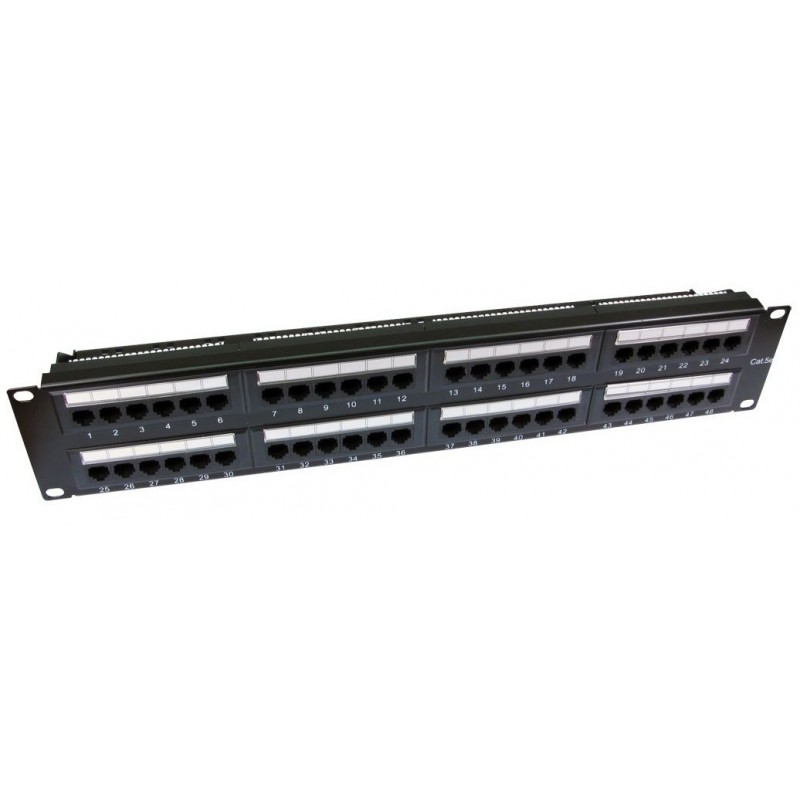 48 Port Value Cat5e UTP Patch Panel