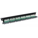 24 Port Cat5e CCS 2020 Right Angled Patch Panel