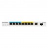 Netgear 10-Port Gigabit Ethernet Ultra60 PoE++ Smart Managed Pro Desktop Switch with 1 SFP and 1 Copper Uplink