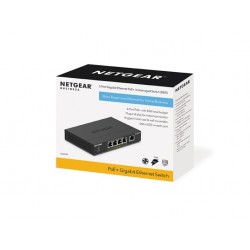 Netgear GS305PP Gigabit Ethernet (10/100/1000) Black Power over Ethernet (PoE)