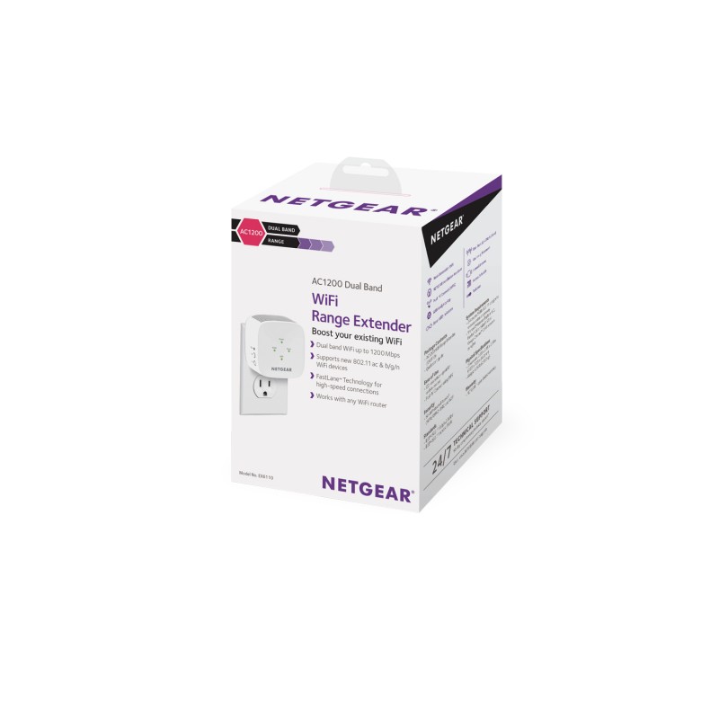 Netgear EX6110 Network repeater White