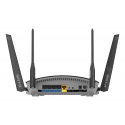 D-Link DIR-1960 wireless router Dual-band (2.4 GHz / 5 GHz) Gigabit Ethernet Black