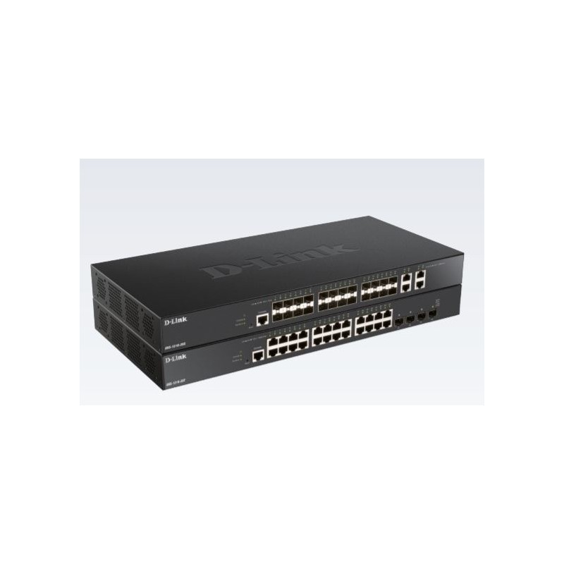 D-Link DXS-1210-28T network switch Managed 10G Ethernet (100/1000/10000) Black 1U D-Link DXS-1210-28T network switch Managed 10G Ethernet (100/1000/10000) Black 1U
