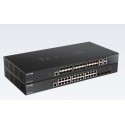 D-Link DXS-1210-28T network switch Managed 10G Ethernet (100/1000/10000) Black 1U