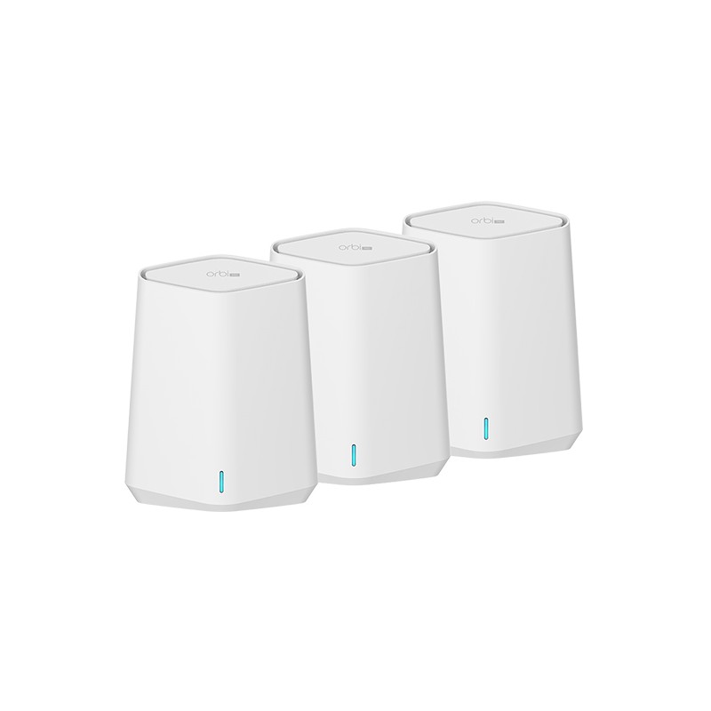 Netgear Orbi Pro WiFi 6 Mini AX1800 Mesh System Pack of 3 (SXK30B3) Netgear Orbi Pro WiFi 6 Mini AX1800 Mesh System Pack of 3 (SXK30B3)