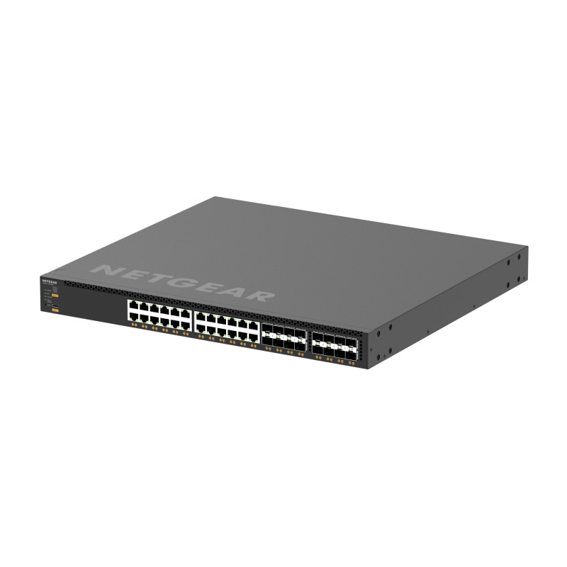 NETGEAR M4350-24X8F8V Managed L3 10G Ethernet (100/1000/10000) Power over Ethernet (PoE) 1U Black NETGEAR M4350-24X8F8V Managed L3 10G Ethernet (100/1000/10000) Power over Ethernet (PoE) 1U Black