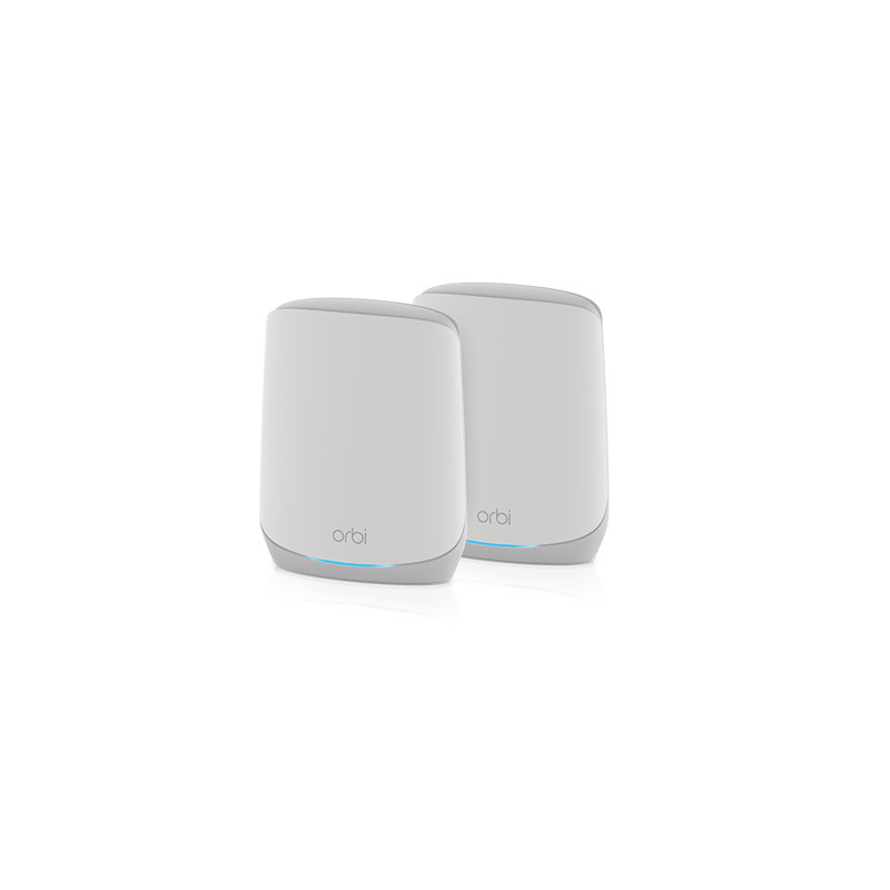 NETGEAR Orbi RBK762S Tri-band (2.4 GHz / 5 GHz / 5 GHz) Wi-Fi 6 (802.11ax) White 5 Internal NETGEAR Orbi RBK762S Tri-band (2.4 GHz / 5 GHz / 5 GHz) Wi-Fi 6 (802.11ax) White 5 Internal
