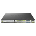 D-Link DMS-3130-30PS Managed L3 10G Ethernet (100/1000/10000) Power over Ethernet (PoE) Black