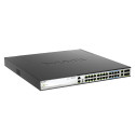 D-Link DMS-3130-30PS Managed L3 10G Ethernet (100/1000/10000) Power over Ethernet (PoE) Black