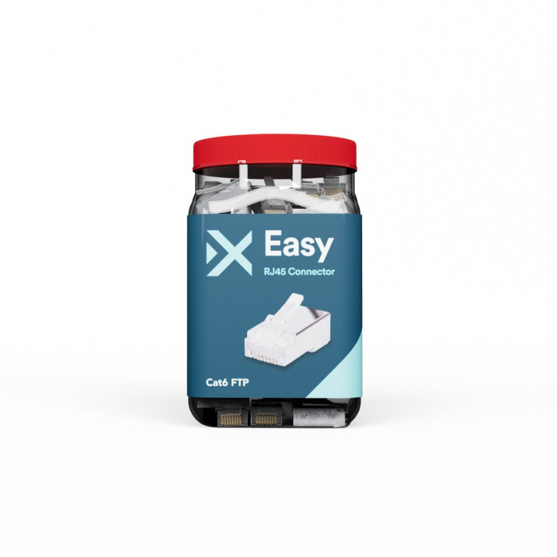Cat6 UTP RJ45 Easy Plug pk 100 Cat6 UTP RJ45 Easy Plug pk 100