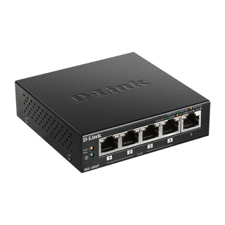 -Link D-Link 5-Port Desktop Gigabit PoE+ Switch