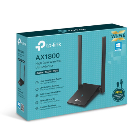 P-Link AX1800 Dual Antennas High Gain Wireless USB Adapter