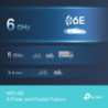 P-Link AXE5400 Wi-Fi 6E High Gain Wireless USB Adapter