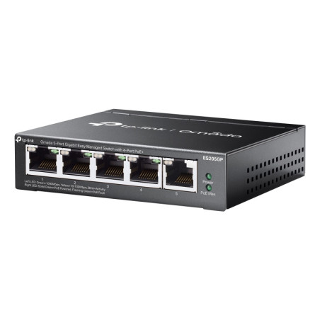 P-Link Omada 5-Port Gigabit Easy Managed Switch with 4-Port PoE+