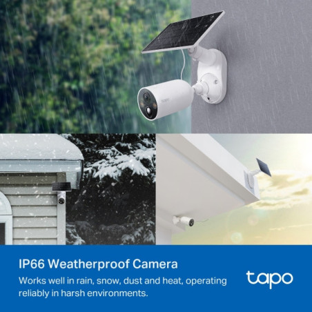 P-Link Smart Wire-Free Security Camera and Solar Panel