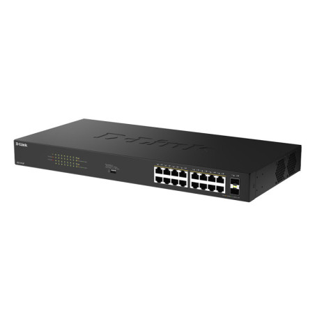 -Link 18-Port Gigabit Unmanaged PoE Switch