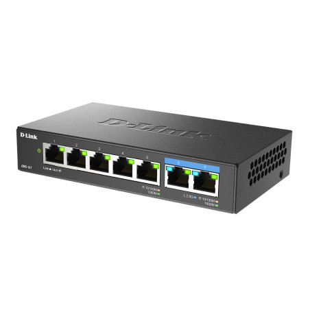 -Link D-Link 7-Port Multi-Gigabit Unmanaged Switch