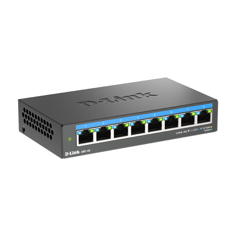 -Link D-Link 8-Port Multi-Gigabit Unmanaged Switch