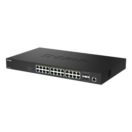 -Link 28-Port 2.5G Multi-Gigabit PoE++ Smart Managed Switch with 4 x 10G SFP+ Ports
