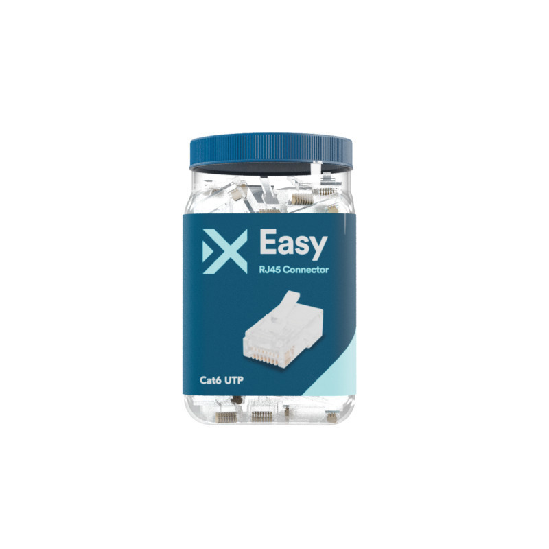 Cat6 UTP RJ45 Easy Plugs | Cat6 RJ45 Easy Plugs | Magic Patch