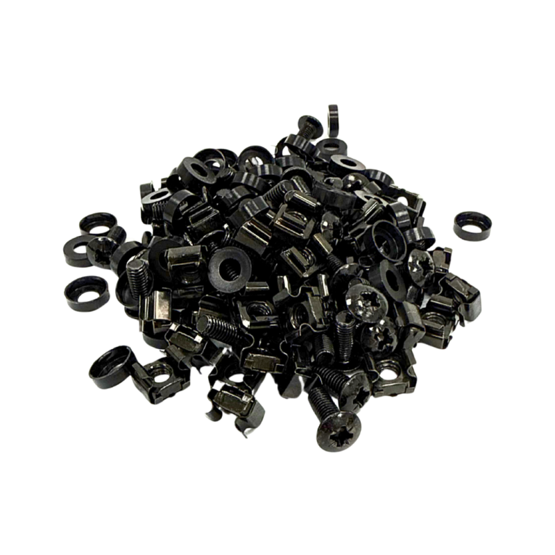 Cage Nuts & Bolts - Pack of 50 | Structured Networking | Magic Patch